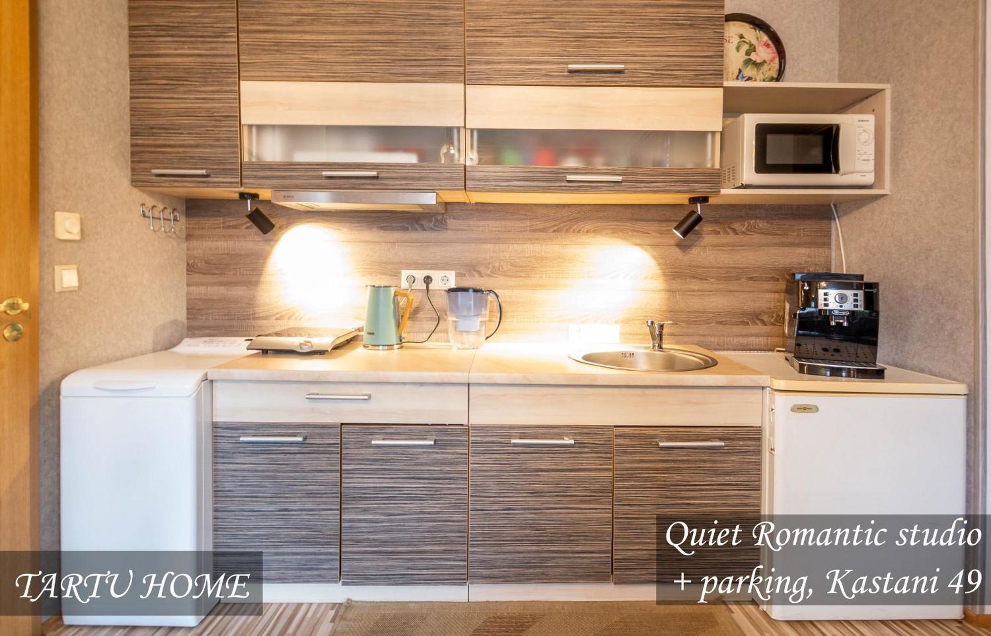 Quiet Romantic Studio Plus Parking, Tartu Home Luaran gambar