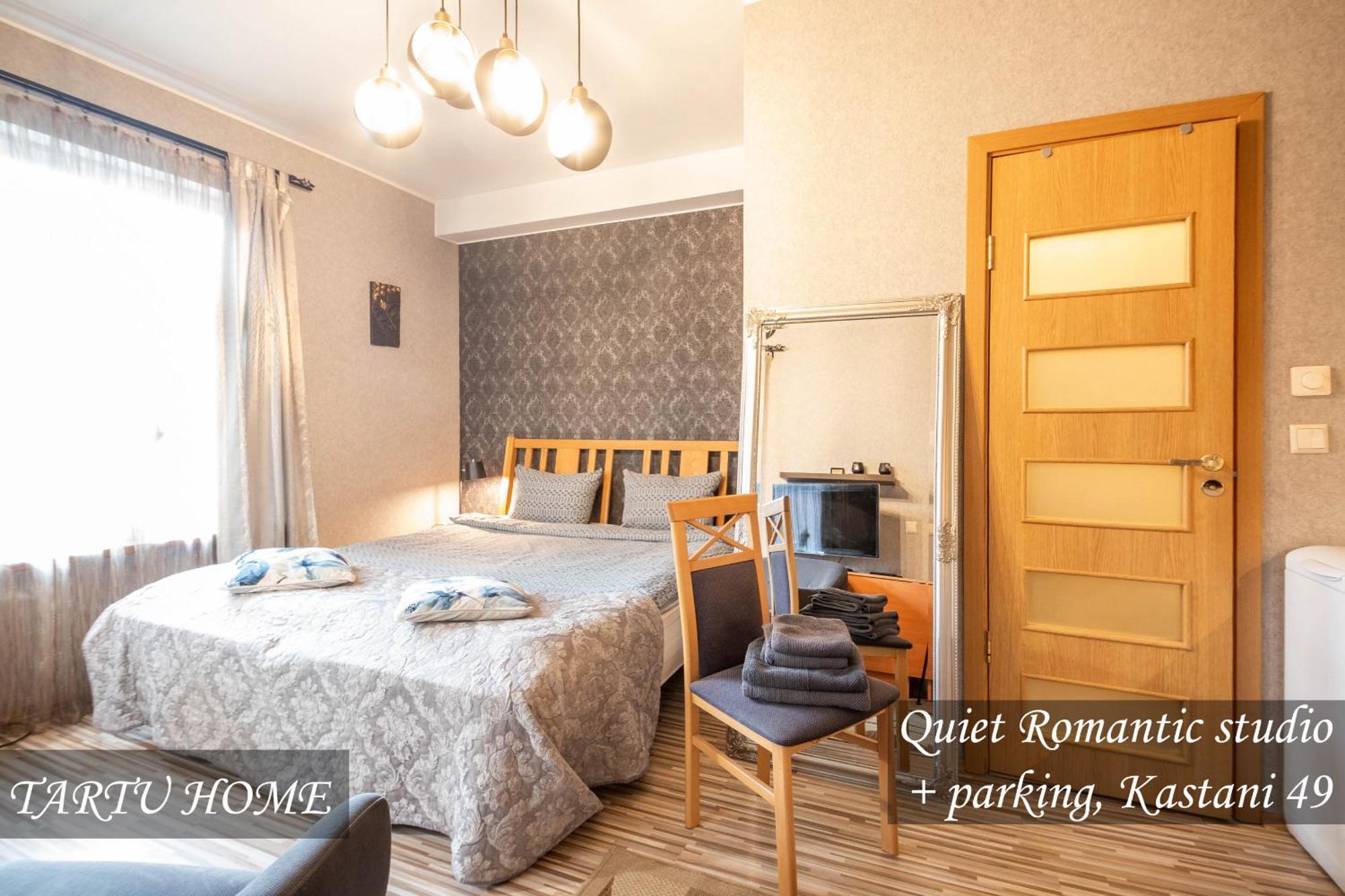 Quiet Romantic Studio Plus Parking, Tartu Home Luaran gambar